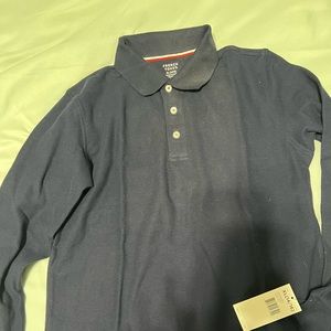 L/S navy uniform shirt